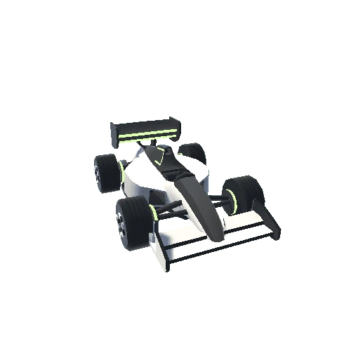 TURBO - White_Formula_T90_Racing_Car